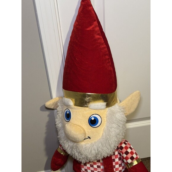 Santa Claus Stuffed Plush Doll Classic Toy Co Size 33" H by 14" - Picture 8 of 12